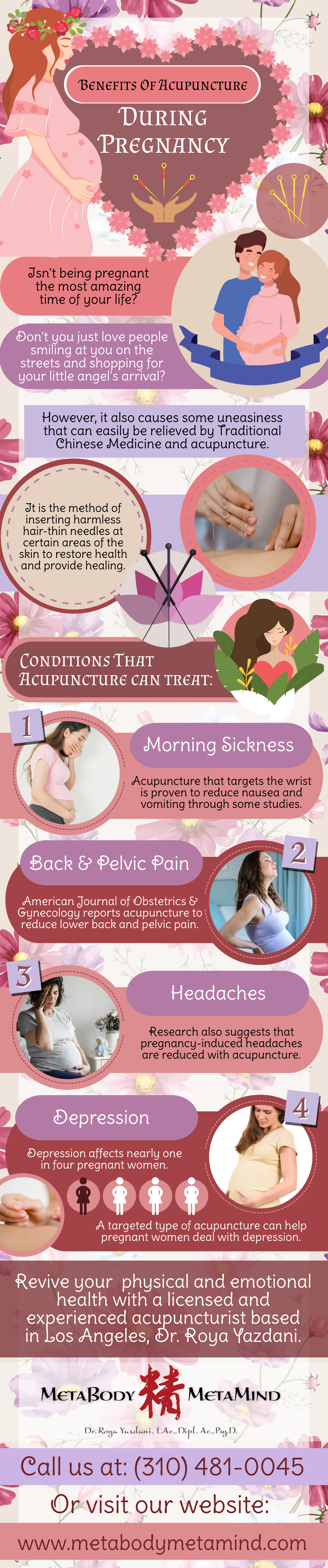 Benefits of acupuncture during pregnancy